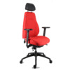 Active Plus 3.0_röd ergonomisk kontorsstol