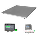 Plattformsvåg KPZ 2N i rostfritt stål