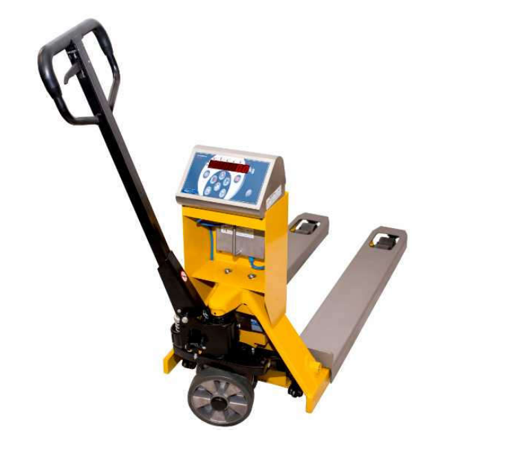 Pallvagnsvåg KPZ 717EXS ATEX industriell våg med ledande hjul